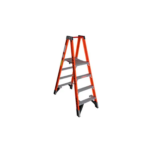 Werner 4' Dual Access Fiberglass Platform Ladder - Pt7404