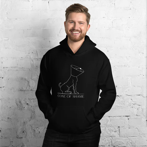 Cone Of Shame Hoodie - Black/s