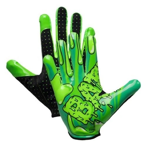 Youth Battle Slime Doom Speed Receiver Football Gloves