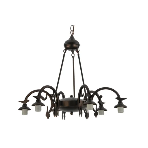 27 Inch 6 Light Chandelier By Meyda Lighting