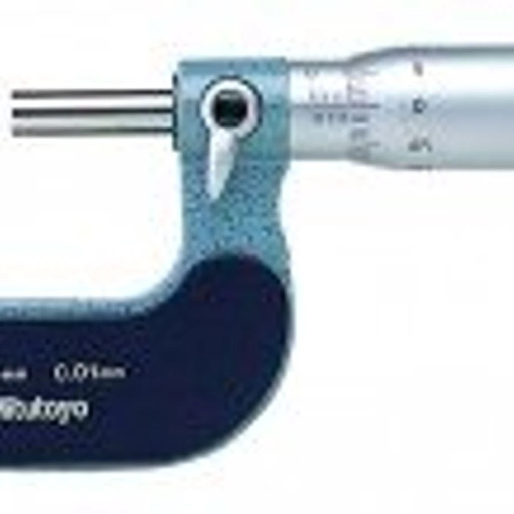 Mitutoyo 126-125 Screw Thread Micrometer Interchangeable Tips, 0 To 25 Mm