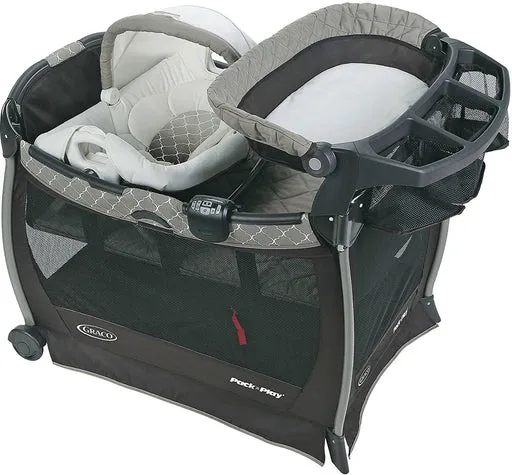 Graco Pack 'n Play Playard Cuddle Cove Elite With Soothe Surround Technology - London