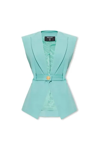 Balmain Sleeveless Tailored Jacket