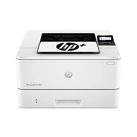 Hp Laserjet Pro 4001ne Wireless Laser Monochrome Printer With Hp+ Smart Office Features (2z599e)