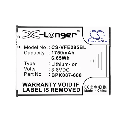 Cameron Sino Cs Vfe285bl 1750mah Battery For Verifone Payment Terminal