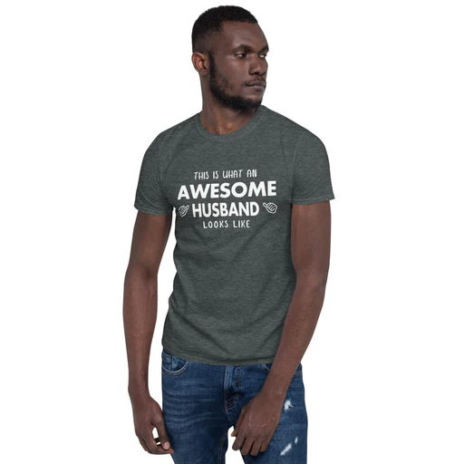 Awesome Husband Men's T-shirt - Sport Grey/xl
