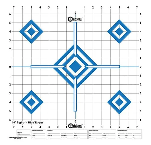Caldwell Diamond Self-adhesive Univ 16 Inch Blue/white 10 Pack
