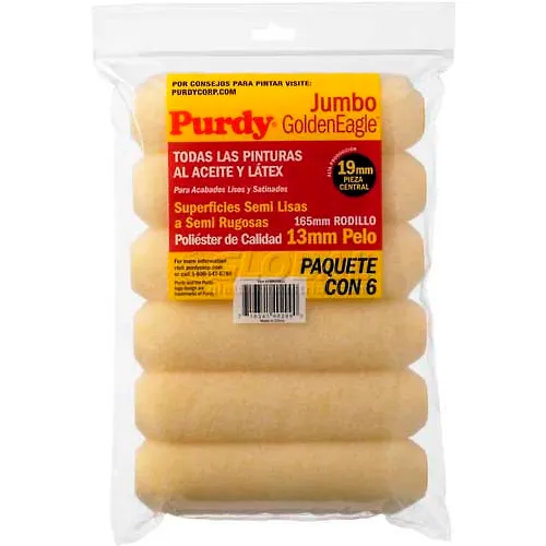 Purdy 6-1/2 X 1/2 Jumbo Golden Eagle Mini Roller 2-pk 140626023 Pkg Qty 6