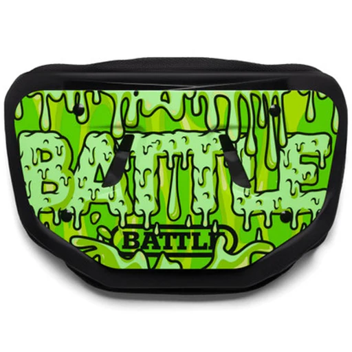 Battle Sports - "slime" Football Back Plate - Adult