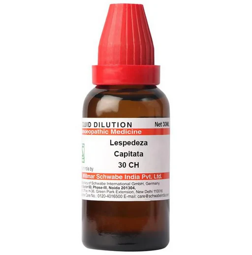 Dr. Willmar Schwabe India Lespedeza Capitata Dilution 30 Ch 30 Ml