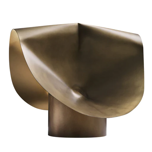 Twist Orbitale Brass Table Lamp By Design Zannellato/bortotto
