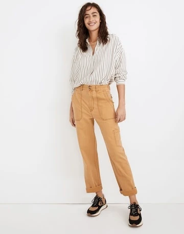 Military Straight Pants