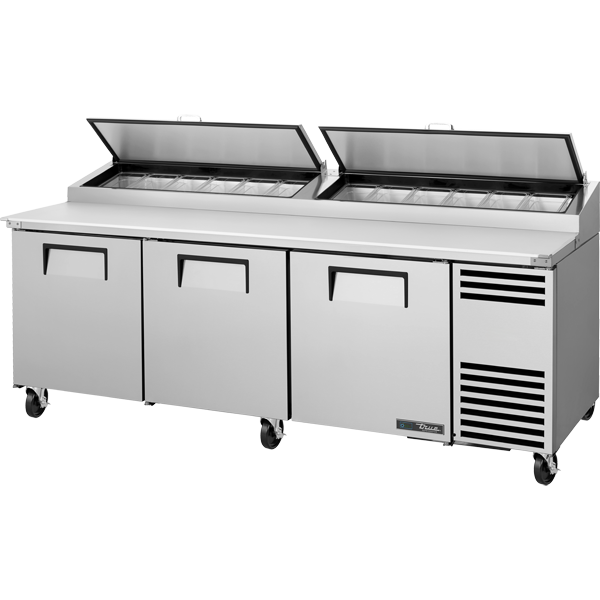 Tpp-at2-93-hc Solid Door Pizza Prep Table