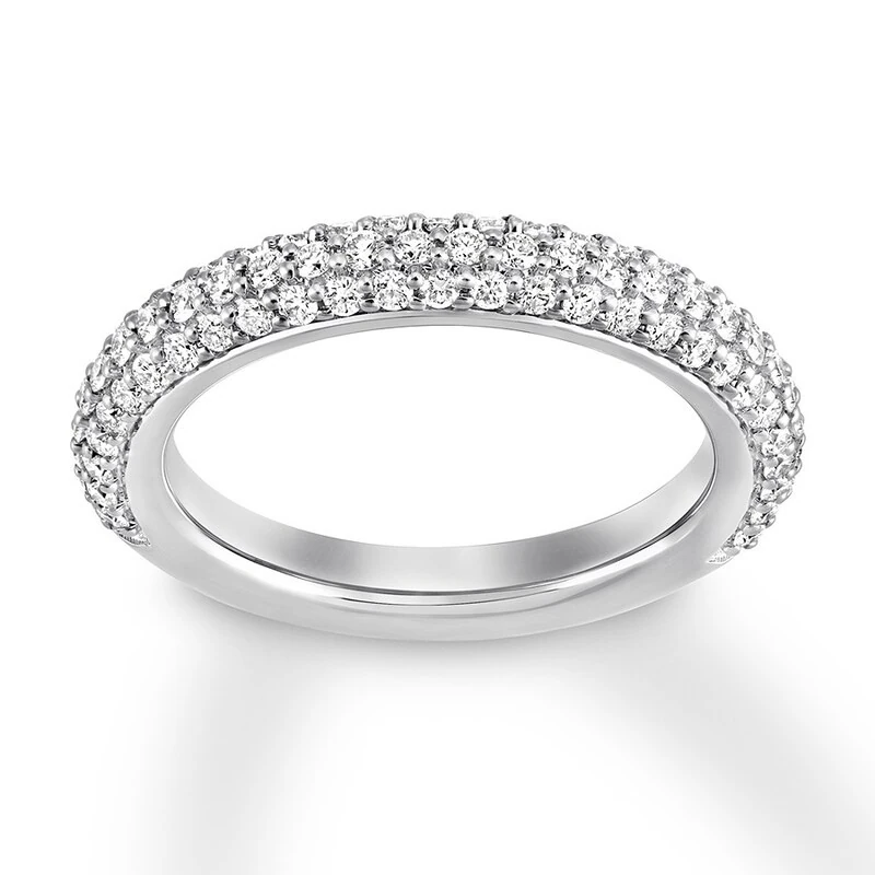 Previously Owned House Of Virtruve Band 7/8 Ct Tw Diamond 14k White Gold