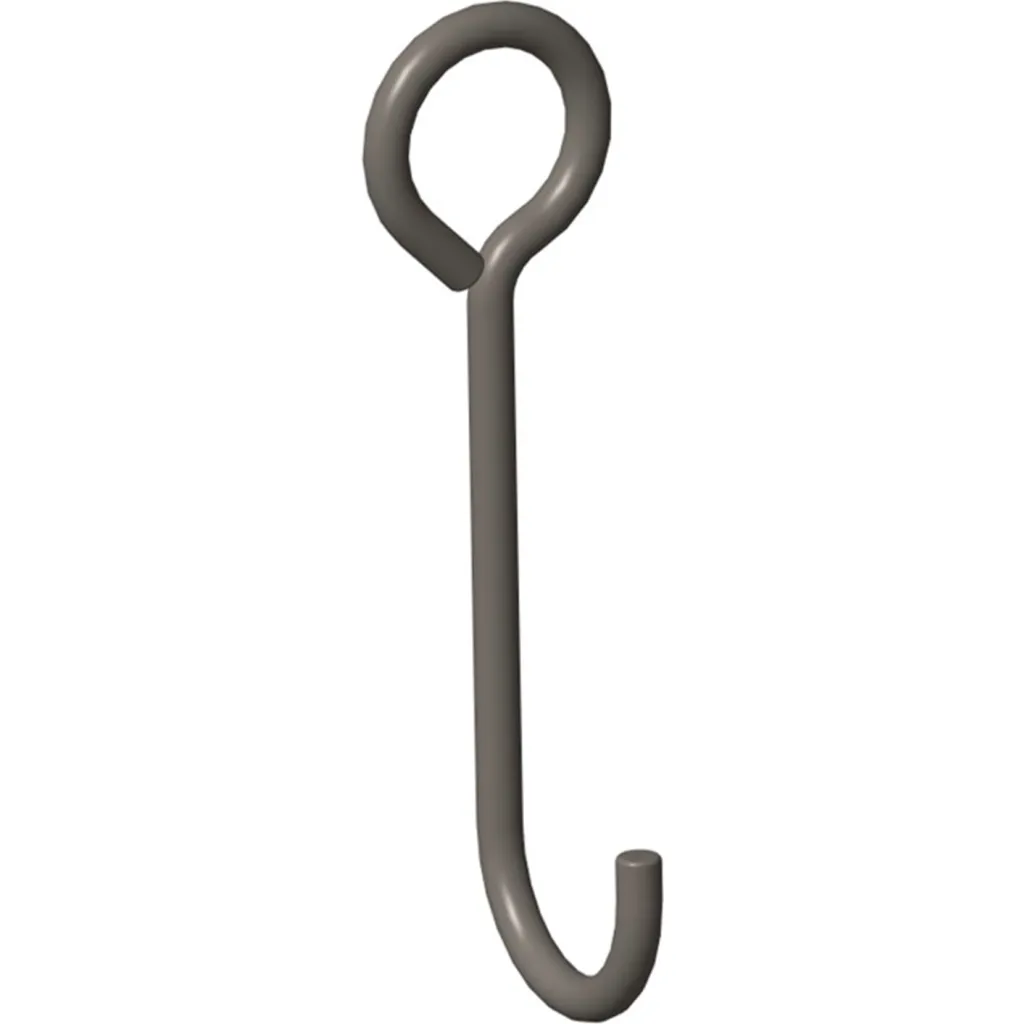 M&w 1/4"dia. X 10" Working Length J-hook Style B