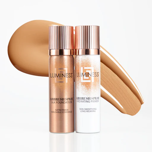 Airbrush Spray Silk Foundation & Hydrating Primer Kit