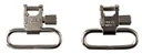 Uncle Mikes 14622 Super Swivel Quick Detach 115 Rug Nickel 1 In Loop For Ruger 10/22/ .44 Mag/ #3 Carbines Swivels