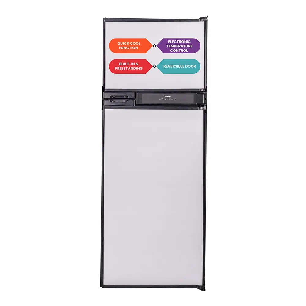 Equator Advanced Appliances Conserv 10 Cu. Ft. 12v Dc Power Refrigerator, Stainless Steel