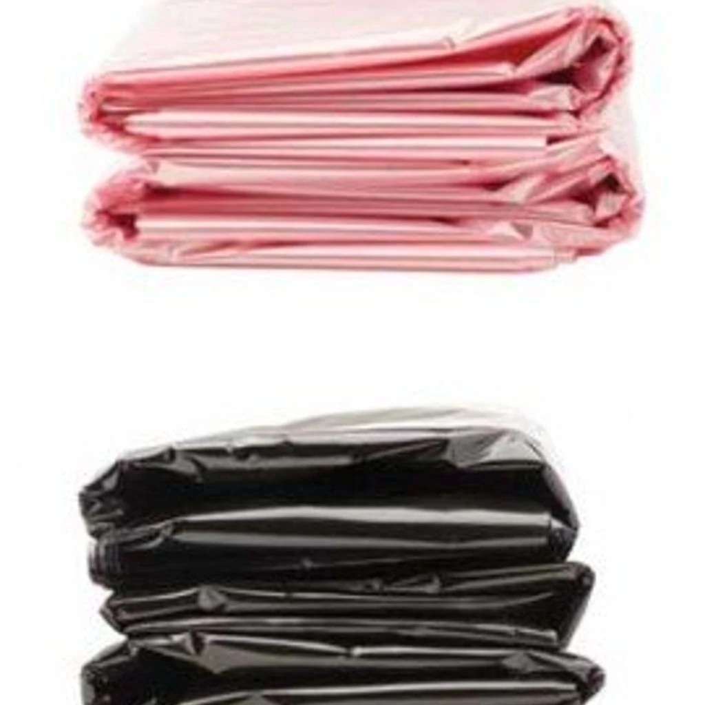 Acl Staticide 5078 Anti-static Wastebasket Liners, 40 X 46", Pink, 25-pack