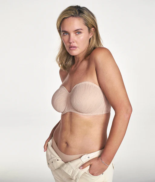 The Absolute Minimizer Strapless Bra - Hazel