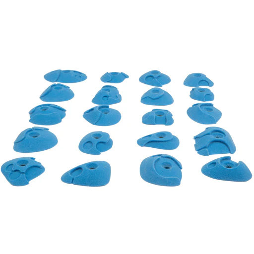 Drop Art Footholds - Day-glo Blue
