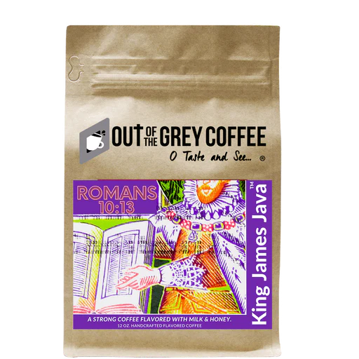 King James Java Flavored Coffee - Regular/whole Bean (grind Yourself)