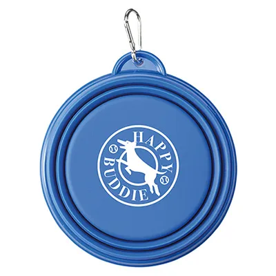 Promotional 7 Inch Collapsible Pet Bowl
