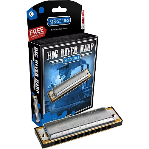 Hohner 590 Big River Ms-series Harmonica F