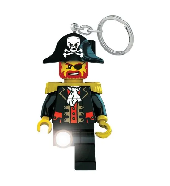 Lego Captain Brickbeard Light-up Keychain 8cm Preorder