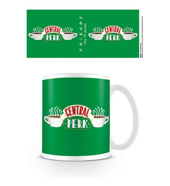 Friends Central Perk Green White Ceramic Mug 11oz 315ml Preorder