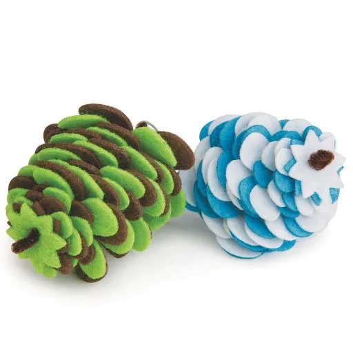 Felt Pinecone Craft Kit (pack Of 24)