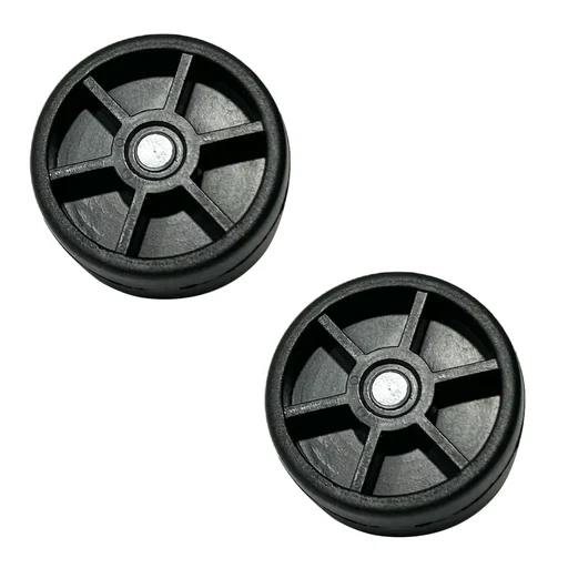12" Vacuum Cleaner Attachment 360 Floor Brush Tool Replacement 1.25" 1-1/4" 32mm - Floor Brush Wheel Only - 2 Pack