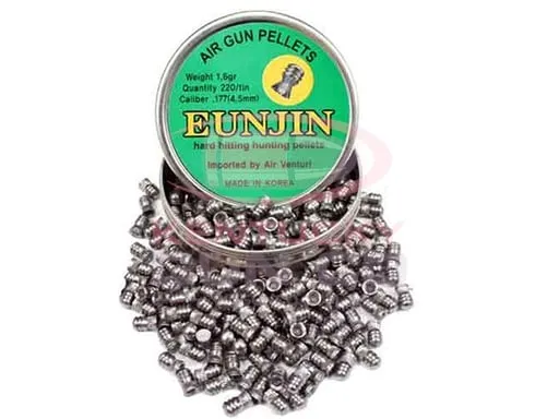 Eun Jin .177 Cal 16.1 Grains Round Nose Air Gun Pellets 220 Count