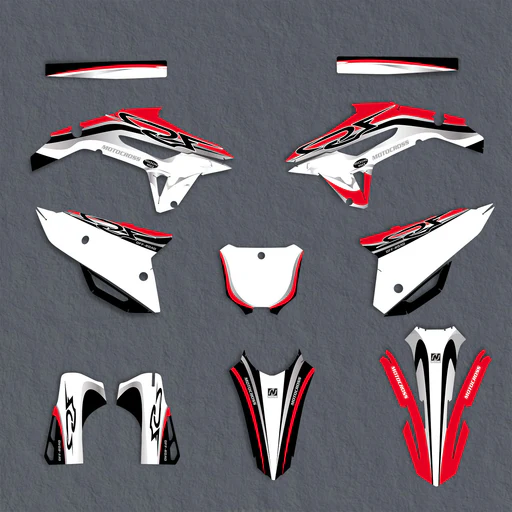 Full Graphics Decals Stickers Kit For Honda Crf250 2022-2024 - 2614