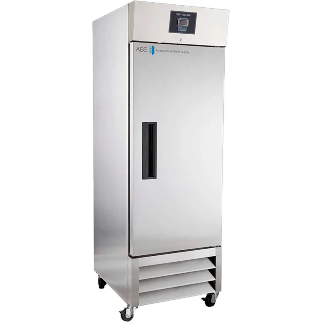 American Biotech Supply Premier Laboratory Refrigerator, 23 Cu. Ft., Stainless Steel