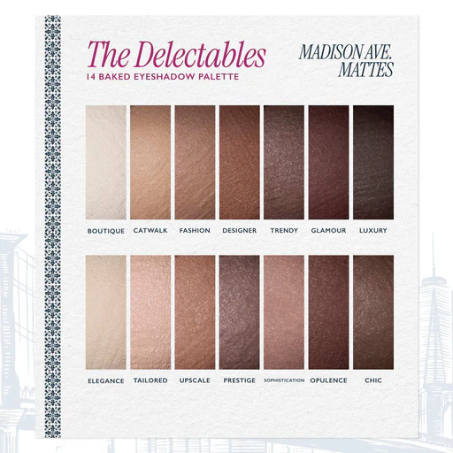 All Seasons Of Beauty Kit - Madison Ave. Mattes (4pc) - Sand