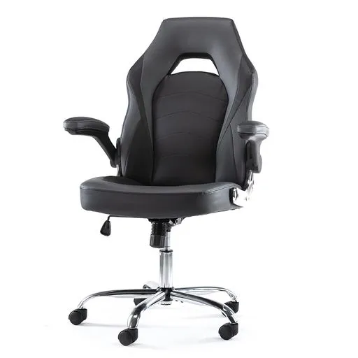 Mcq Ergonomic Chair Padded Flip-up Armrests Lumbar Support - Scratch & Dent