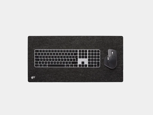Felt&cork Desk Mat - Anthracite/62x30