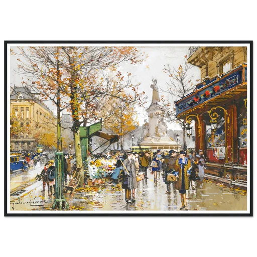 Place De La Republique Art Print