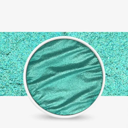 Coliro : Pearlcolors : Mica Watercolor Paint : 30mm Refill : Caribbean