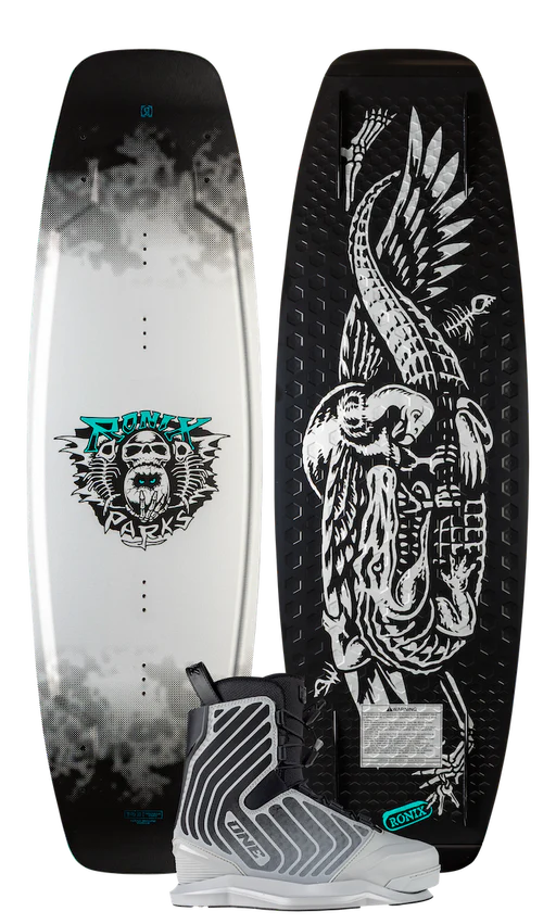 Ronix Parks Wakeboard Package - 148/district/10.5-14.5