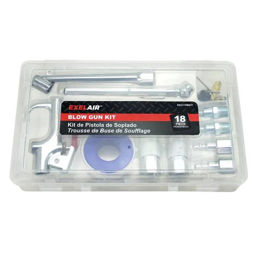 Milton 18 Piece Blow Gun And Air Accessory Kit