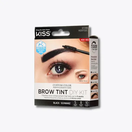 Kiss Brow Tint Kit Brown