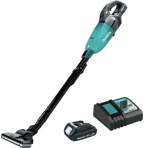 Makita 18v Lxt Brushless Lithium‑ion Cordless Compact Stick Trigger With Lock Vacuum Kit (2 Ah) - Xlc08r1b