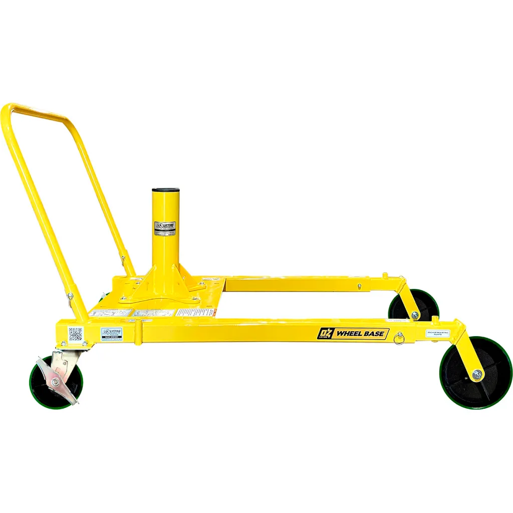 Oz Lifting Products Wheel Base For Oztp500dav Davit Crane
