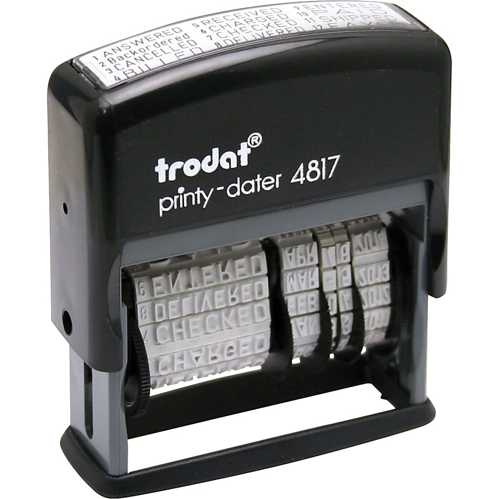 Trodat 12-message Business Stamp