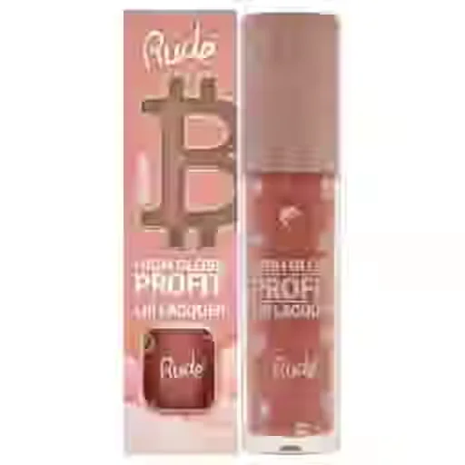 High Gloss Profit Lip Lacquer - Bitcoin By Rude Cosmetics For Women