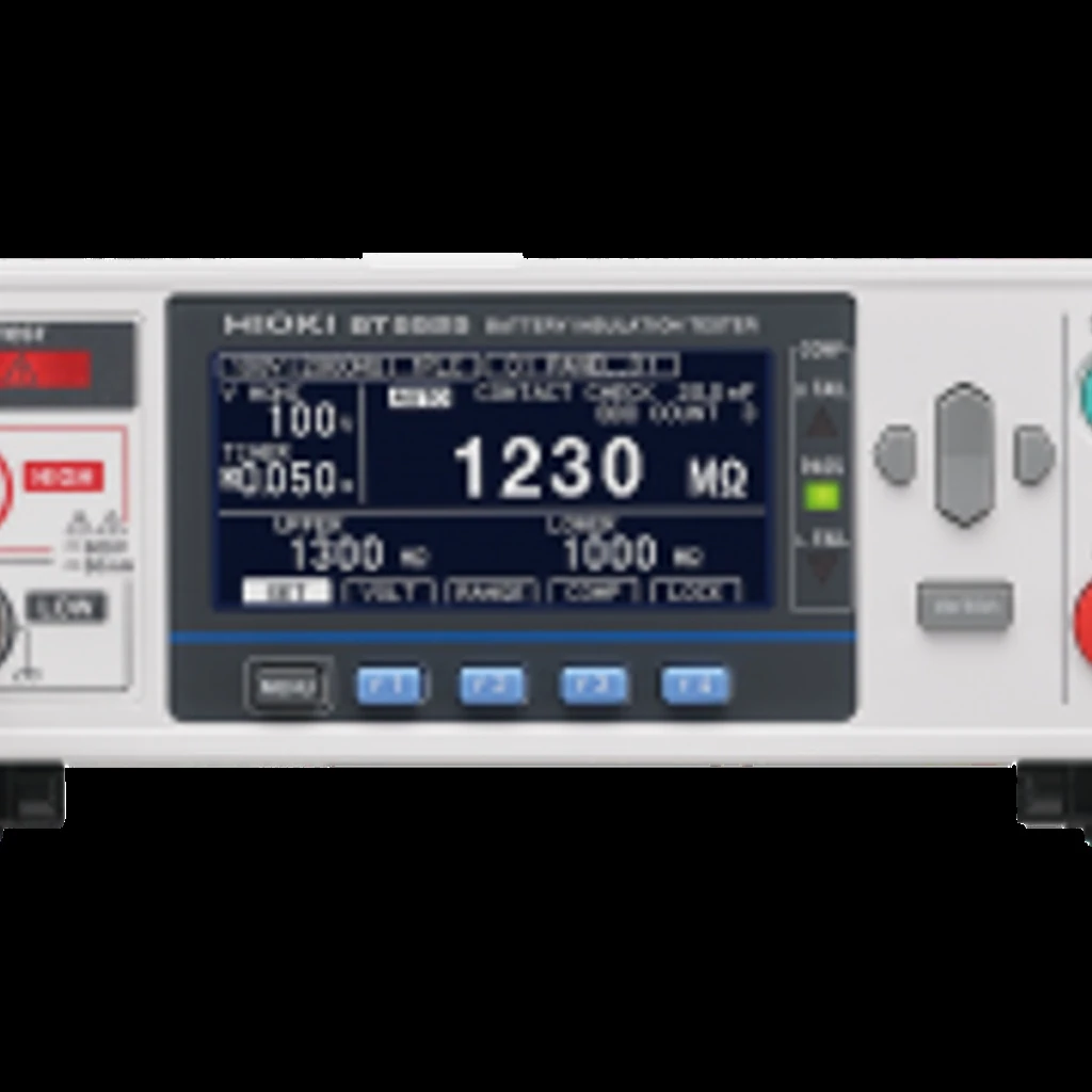 Hioki Bt5525 Battery Insulation Tester, 0.05 To 9999 Mω, 25 To 500 V
