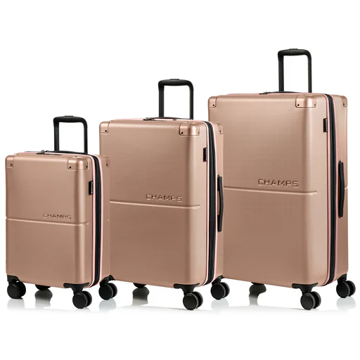Earth / 3-piece Luggage Set - Champagne