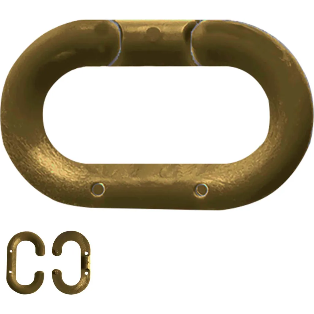 Mr. Chain Master Links, 2", Khaki Gold, 10 Pack